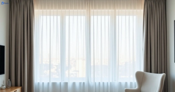 Restored vibrant drapes in coimadai-vic QLD after Matty Curtain Cleaning