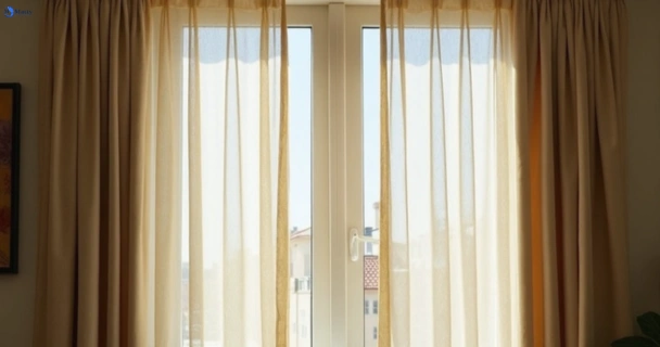 Dull dusty drapes in coimadai-vic before professional cleaning